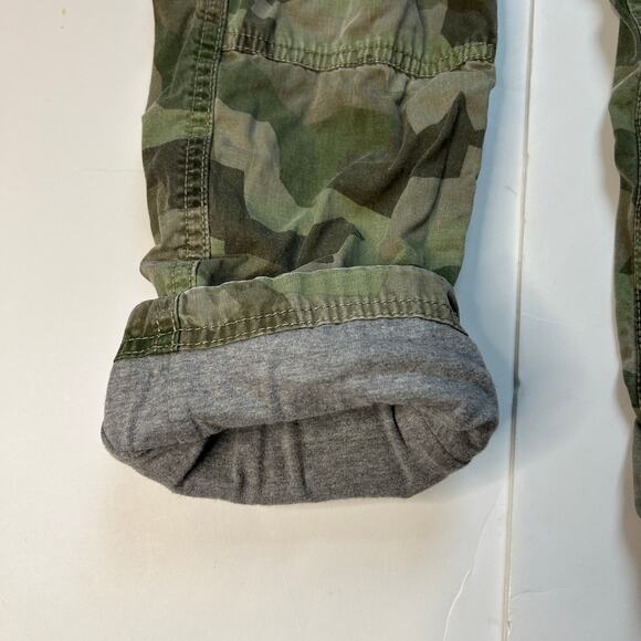 Hanna Andersson Camo Cargo Lined Pants 140 - Picture 4 of 6